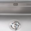 Chậu Rửa Chén KONOX KN8644SU Dekor Chống Xước 860mm Inox 1 Hộc - ảnh 4