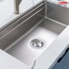Chậu Rửa Chén KONOX KN8644SU Dekor Chống Xước 860mm Inox 1 Hộc - ảnh 9