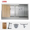 Chậu Rửa Chén KONOX KN8751DA Retta 2 Hộc - ảnh 3