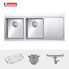 Chậu Rửa Chén KONOX MIRO 1160 INOX - ảnh 3