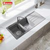 Chậu Rửa Chén KONOX PHOENIX 1160 Grey Màu Xám - ảnh 4