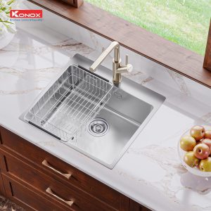 Ảnh công trình thực tế Chậu Rửa Chén KONOX Unico 5450 Inox 1 Hộc