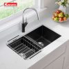 Chậu Rửa Chén KONOX VELOCI 760D Black 2 Hộc Màu Đen - ảnh 4