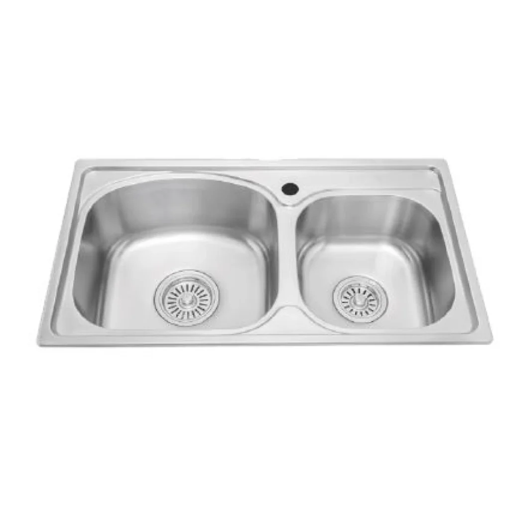 Chậu rửa chén MALLOCA MS 1011P 2 hộc lắp dương