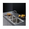 Chậu rửa chén MALLOCA MS 2076EP 2 hộc lắp dương - ảnh 2