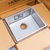 Chậu rửa chén NOBINOX LISA NN545S chống xước 1 hộc - ảnh 2