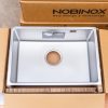Chậu rửa chén NOBINOX LISA NN645S chống xước 1 hộc - ảnh 4