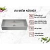 Chậu rửa chén WS R0 HS24-SSN1S-8644_SILVER 567.24.477 - ảnh 3