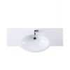 Chậu Rửa Lavabo CAESAR LF5324 Liền Bàn
