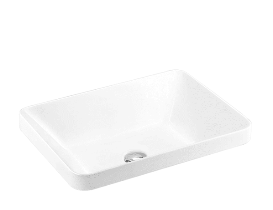 Chậu Rửa Lavabo COTTO C001017 Đặt Bàn Kháng Khuẩn