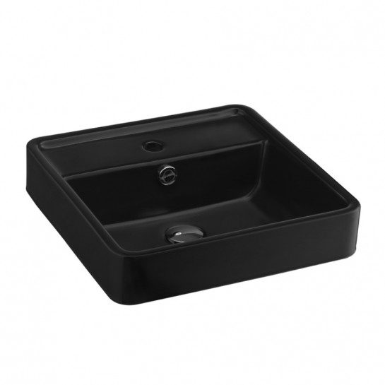 Chậu Rửa Lavabo COTTO C00381 MBK Đặt Bàn Màu Đen