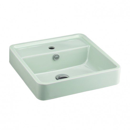 Chậu Rửa Lavabo COTTO C003817 MM Đặt Bàn Kháng Khuẩn Màu Xanh