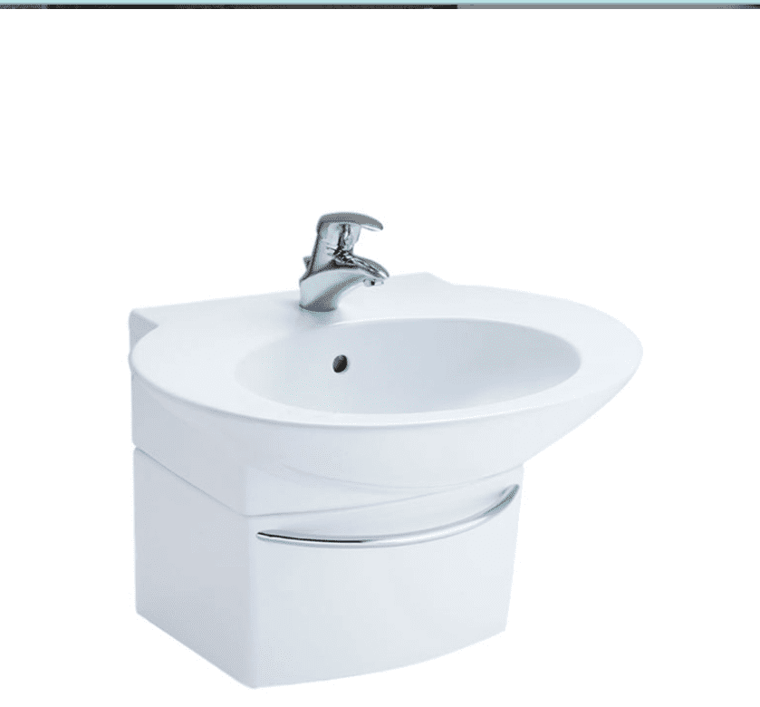 Chậu Rửa Lavabo COTTO SC01027 Treo Tường Kháng Khuẩn