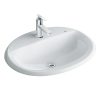 Chậu Rửa Lavabo INAX AL-2395VEC Dương Vành Aqua Ceramic