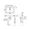 Chậu Rửa Lavabo INAX AL-2397VEC Dương Vành Aqua Ceramic - ảnh 3