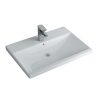 Chậu Rửa Lavabo INAX AL-2397VFC Dương Vành Aqua Ceramic