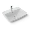 Chậu Rửa Lavabo INAX AL-2398VFC Dương Vành Aqua Ceramic