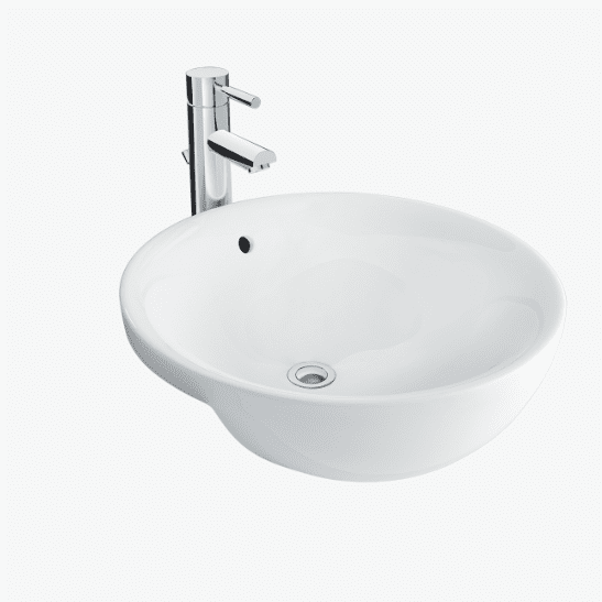 Chậu Rửa Lavabo INAX AL-333V Bán Âm Bàn Aqua Ceramic