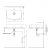 Chậu Rửa Lavabo INAX AL-632V Đặt Bàn Aqua Ceramic - ảnh 2
