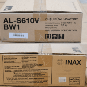 Ảnh công trình thực tế Chậu Rửa Lavabo INAX AL-S610V Đặt Bàn Aqua Ceramic