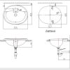 Chậu Rửa Lavabo INAX L-2395VFC Dương Vành - ảnh 3
