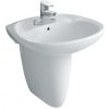 Chậu Rửa Lavabo INAX L-284V/L-284VC Kèm Chân Ngắn Treo Tường