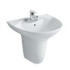 Chậu Rửa Lavabo INAX L-288V/L-288VC Kèm Chân Ngắn Treo Tường