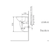 Chậu Rửa Lavabo INAX L-297V Treo Tường - ảnh 7