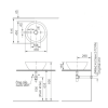 Chậu Rửa Lavabo INAX L-445V Đặt Bàn - ảnh 2