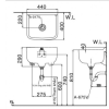 Chậu Rửa Lavabo INAX S-17V Đa Năng Treo Tường - ảnh 2