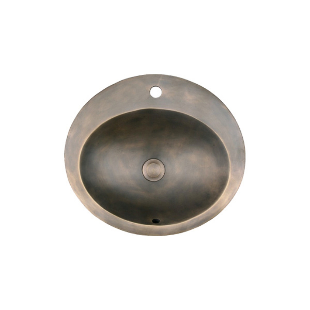 Chậu rửa mặt lavabo Kanly bằng đồng đúc GCL08