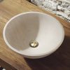 Chậu Rửa Mặt Lavabo Kanly MAR11N Đặt Bàn Đá Tự Nhiên 400×150 mm - ảnh 2