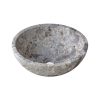 Chậu Rửa Mặt Lavabo Kanly MAR11V Đặt Bàn Đá Tự Nhiên 400×150 mm