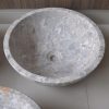 Chậu Rửa Mặt Lavabo Kanly MAR11V Đặt Bàn Đá Tự Nhiên 400×150 mm - ảnh 2