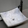 Chậu Rửa Mặt Lavabo Kanly MAR31V Đặt Bàn Đá Tự Nhiên 400×120 mm - ảnh 2