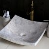 Chậu Rửa Mặt Lavabo Kanly MAR31V Đặt Bàn Đá Tự Nhiên 400×120 mm - ảnh 4
