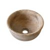 Chậu Rửa Mặt Lavabo Kanly MAR64V Đặt Bàn Đá Tự Nhiên 300×130 mm