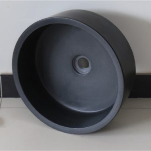 Ảnh công trình thực tế Chậu Rửa Mặt Lavabo Kanly MAR7E2 Đặt Bàn Đá Marble Màu Đen