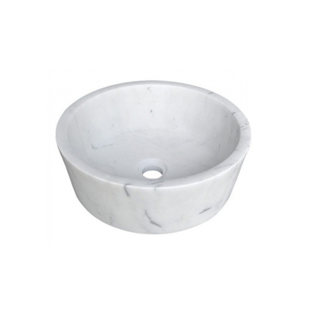 Chậu Rửa Mặt Lavabo Kanly MAR7E3 Đặt Bàn Đá Tự Nhiên 400×150 mm