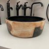 Chậu rửa mặt lavabo Kanly phong cách cổ điển SU116 đặt bàn sứ mỹ thuật 410×150 mm - ảnh 4