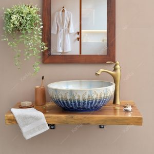 Ảnh công trình thực tế Chậu Rửa Mặt Lavabo Kanly SU127