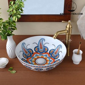 Ảnh công trình thực tế Chậu Rửa Mặt Lavabo Kanly SU716