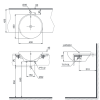 Chậu Rửa Mặt Lavabo TOTO LT533R#XW Bán Âm Bàn - ảnh 3