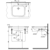 Chậu Rửa Mặt Lavabo TOTO LT765#XW Âm Bàn - ảnh 2