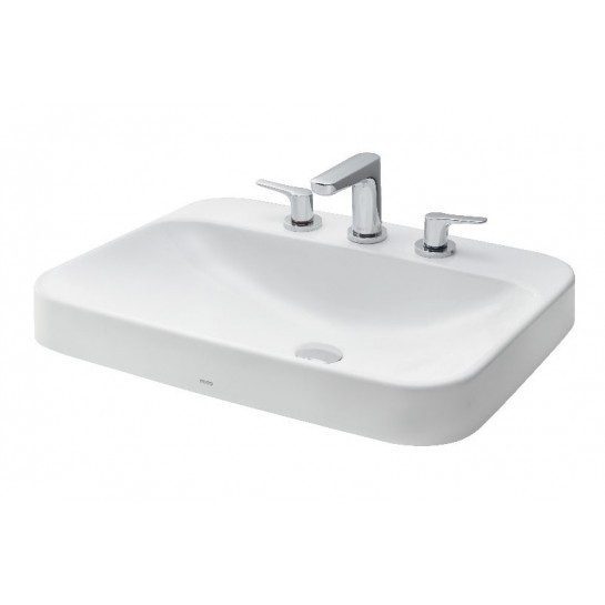 Chậu Rửa Mặt TOTO LT5616#XW Đặt Bàn 3 Lỗ