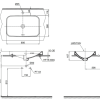 Chậu Rửa Mặt TOTO LT5716#XW Đặt Bàn - ảnh 2