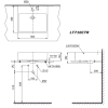Chậu Rửa Mặt TOTO LT710CTR#W Đặt Bàn - ảnh 2