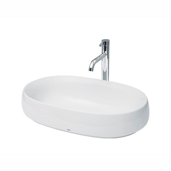 Chậu Rửa Mặt TOTO PJS05WE#MW Đặt Bàn Đá Cẩm Thạch