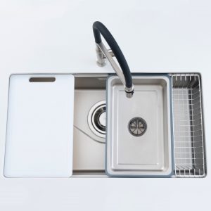 Ảnh công trình thực tế Chậu rửa mini Colander Sink KONOX CD TariR16 (phụ kiện chậu rửa)