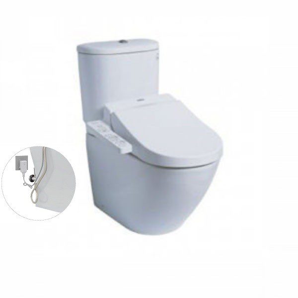 Bồn Cầu Điện Tử TOTO CS761DW8#XW Kèm Nắp Rửa Điện Tử WASHLET Dòng C2 – TCF6632A (220V)